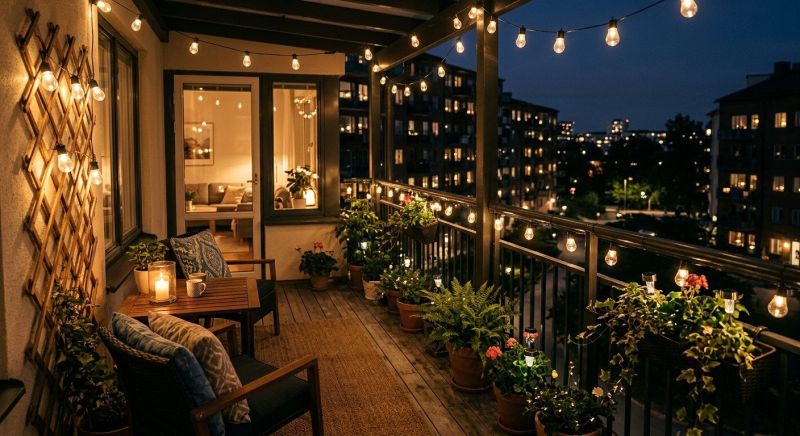 Balcony Light Installation in Heber City, UT