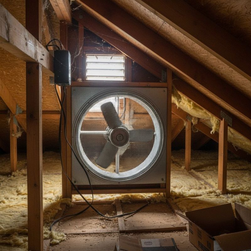 Attic Fan Replacement in Heber City, UT