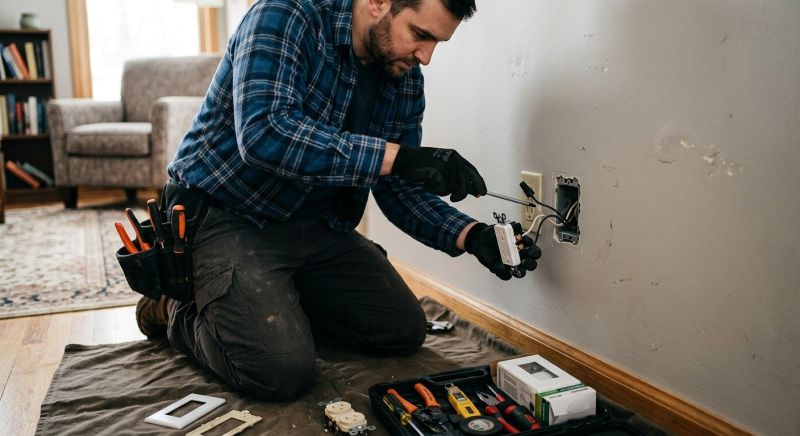 Electrical Outlet Replacement in Heber City, UT